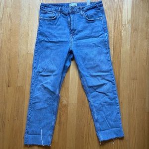 Zara high rise slim-fit